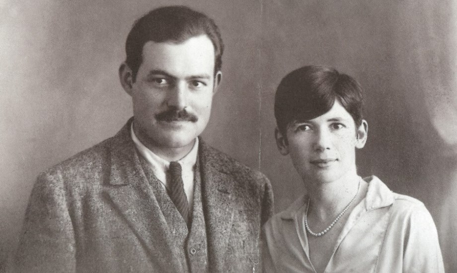 Hemingway and Pfeiffer wedding day